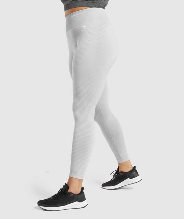 Damske Legíny Gymshark Vital Seamless 2.0 Svetlo Siva | MP9856037